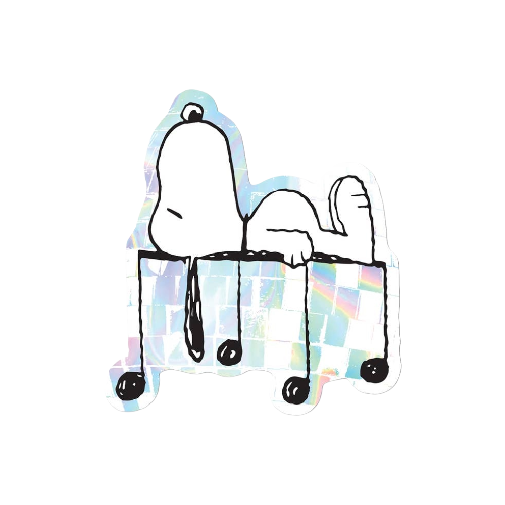 Disco Snoopy Sticker