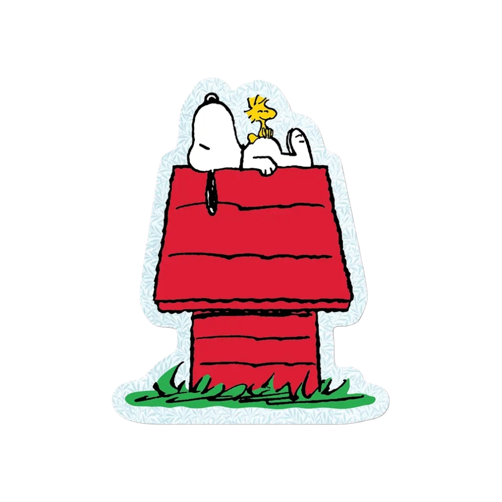 Snoopy's Doghouse Sticker