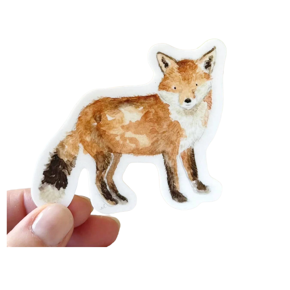 Fox Vinyl Sticker