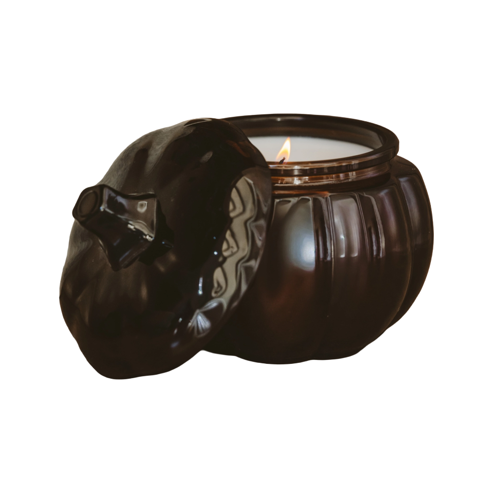 Hello Fall Pumpkin Jar Candle