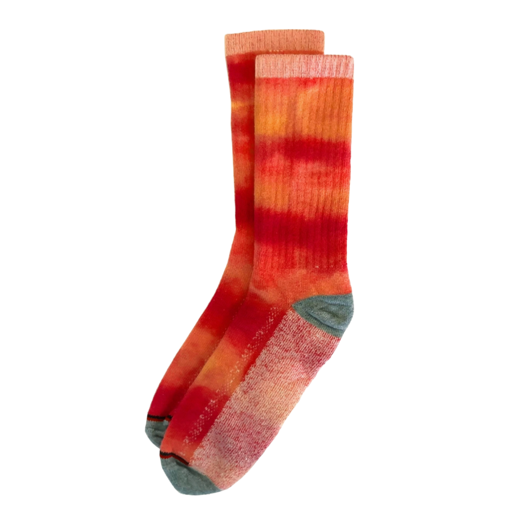 Heartbeat Hand-Dyed Socks by Merle Works