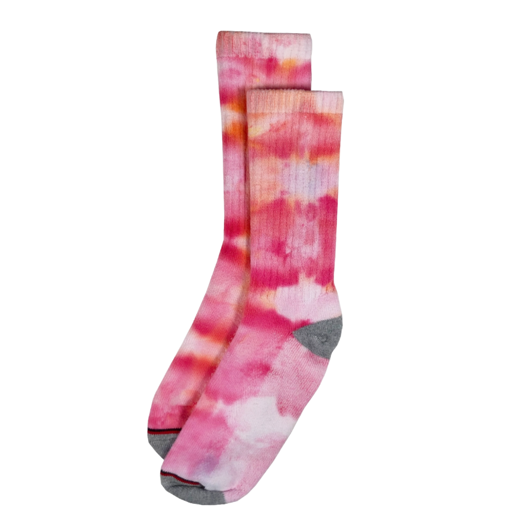 Load image into Gallery viewer, Warm Watercolor Hand-Dyed Socks by Merle Works
