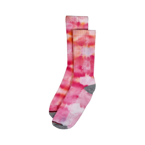Load image into Gallery viewer, Warm Watercolor Hand-Dyed Socks by Merle Works
