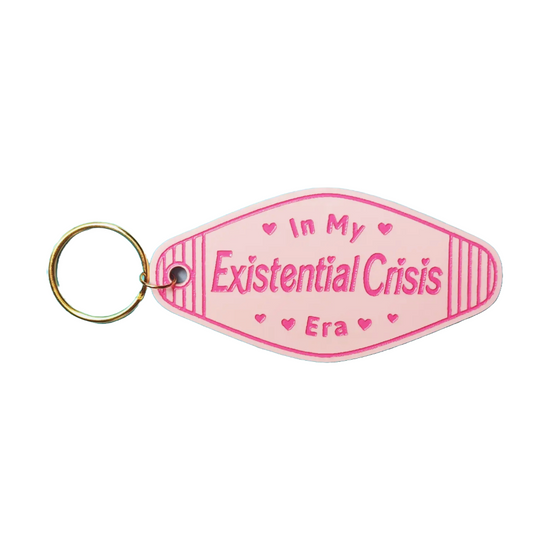 Existential Crisis Keychain by Bad Artist 