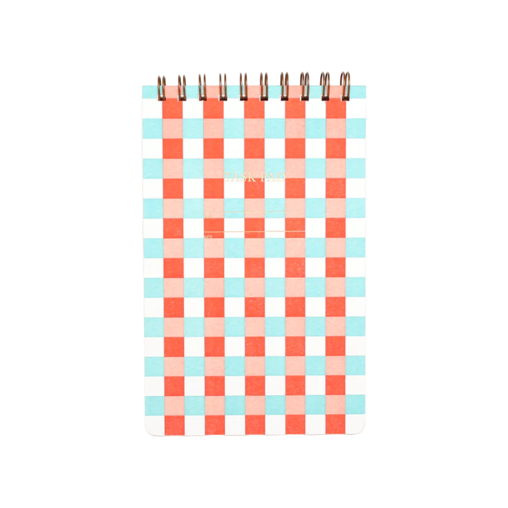 Pastel Checker Task Pad by Shorthand