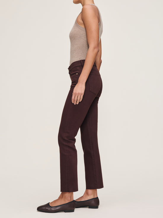 Mara Straight Mid Rise Instasculpt™ Ankle Jeans, Fig by DL1961