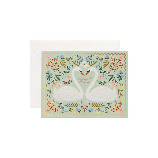 Load image into Gallery viewer, Always &amp;amp; Forever Wedding Card by Rifle Paper Co.
