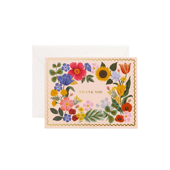 Load image into Gallery viewer, Blossom Thank You Card by Rifle Paper Co.
