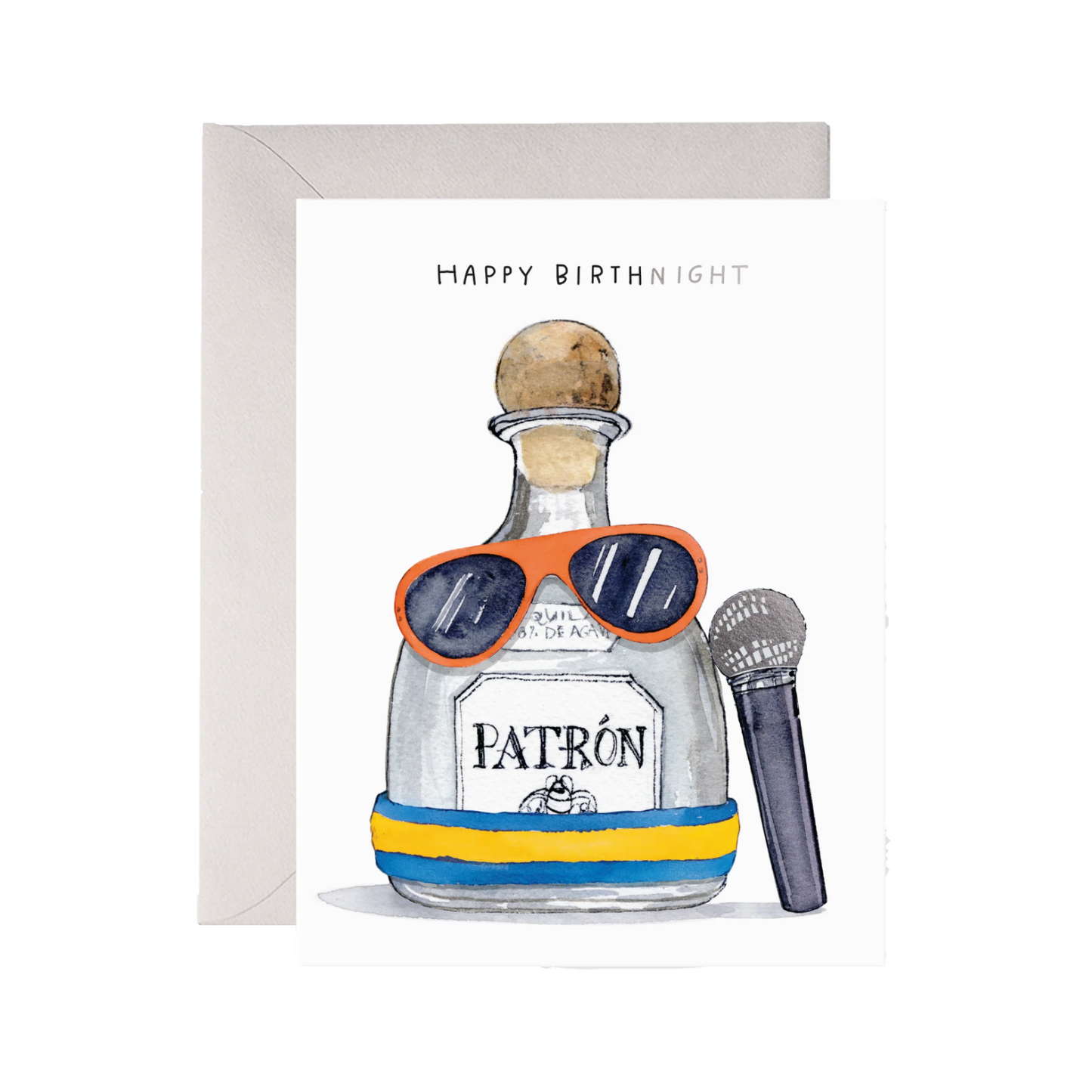 Tequila Bday Card by E. Frances Paper
