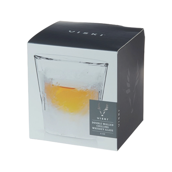 Raye Double-Walled Chilling Whiskey Glass by Viski