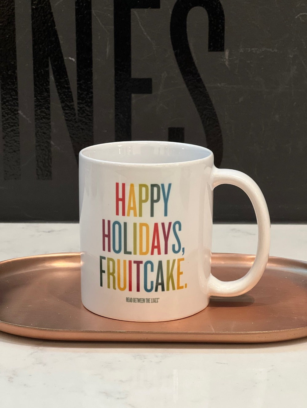 Fruitcake Holiday Mug by RBTL®