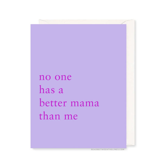 Better Mama Card by RBTL® A2BMWA / A2BMWA-BX
