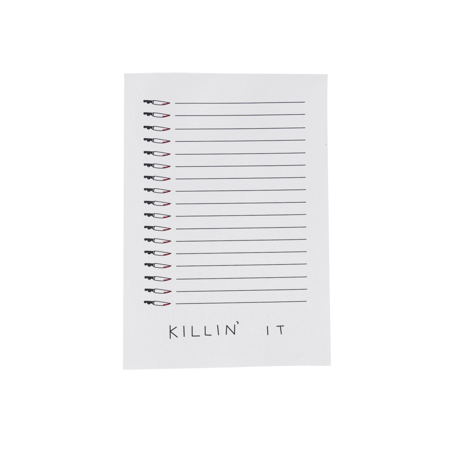 Killin' It Notepad by Humdrum Paper