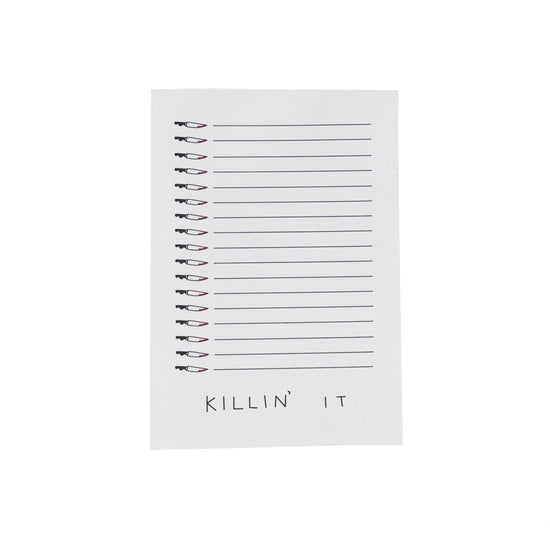 Killin' It Notepad by Humdrum Paper