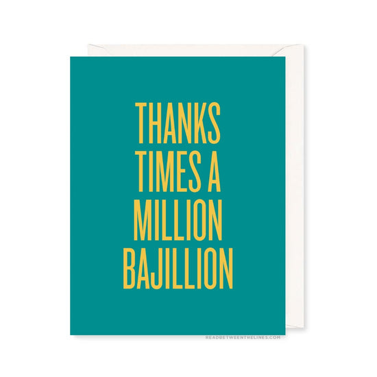 Million Bajillion Card by RBTL® GC534 / GC534-BX