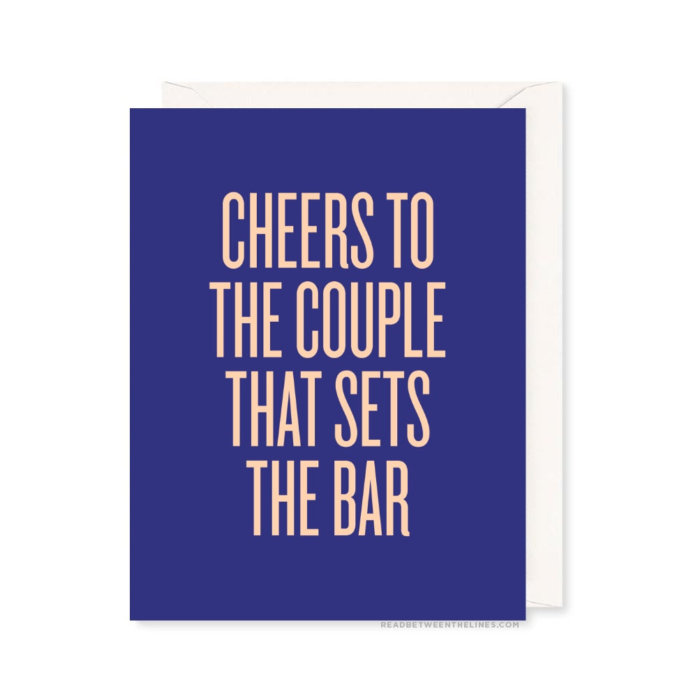 Cheers To The Couple Card by RBTL®