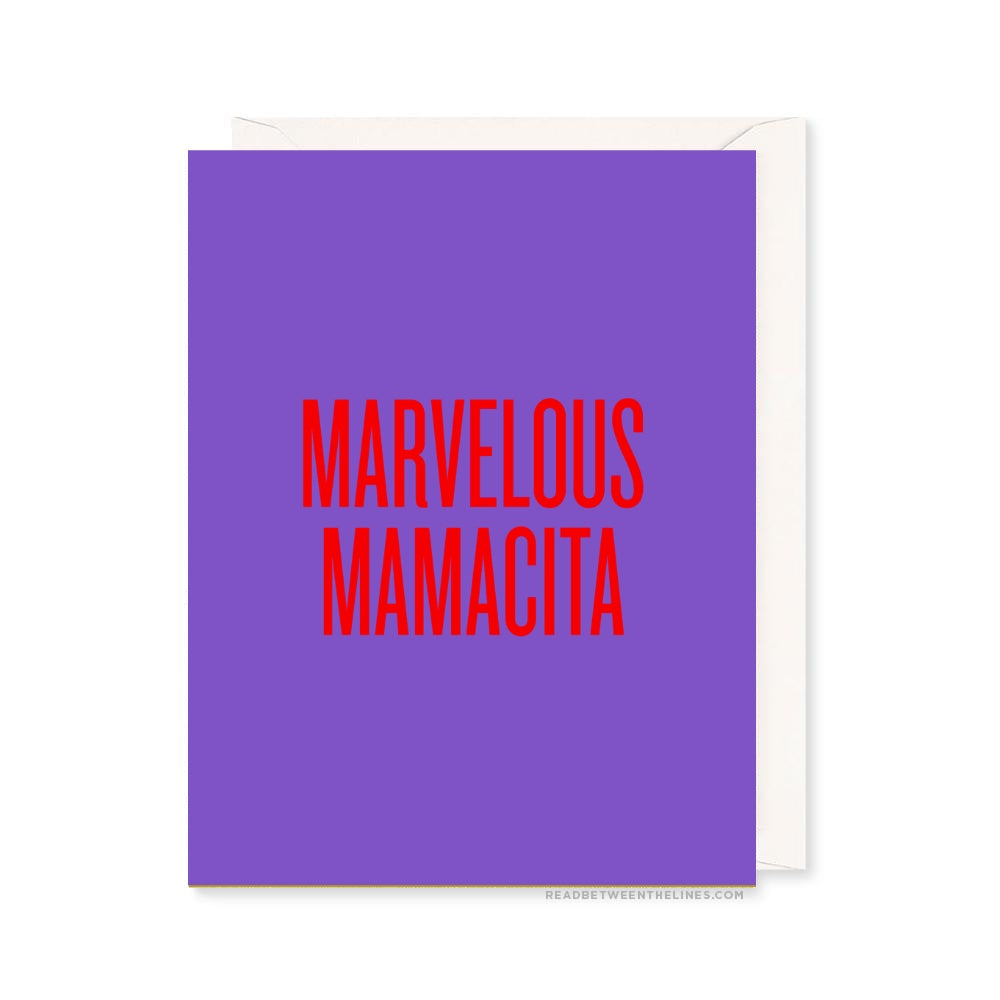 Marvelous Mamacita Card by RBTL® A2MAGB / A2MAGB-BX