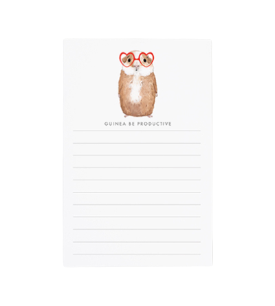 Guinea Be Productive Notepad