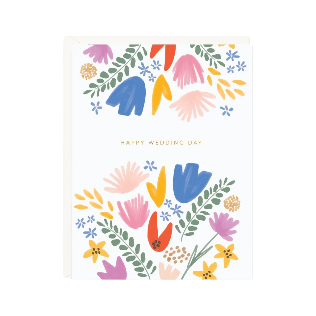 Wedding Day Florals Card by Ramona & Ruth