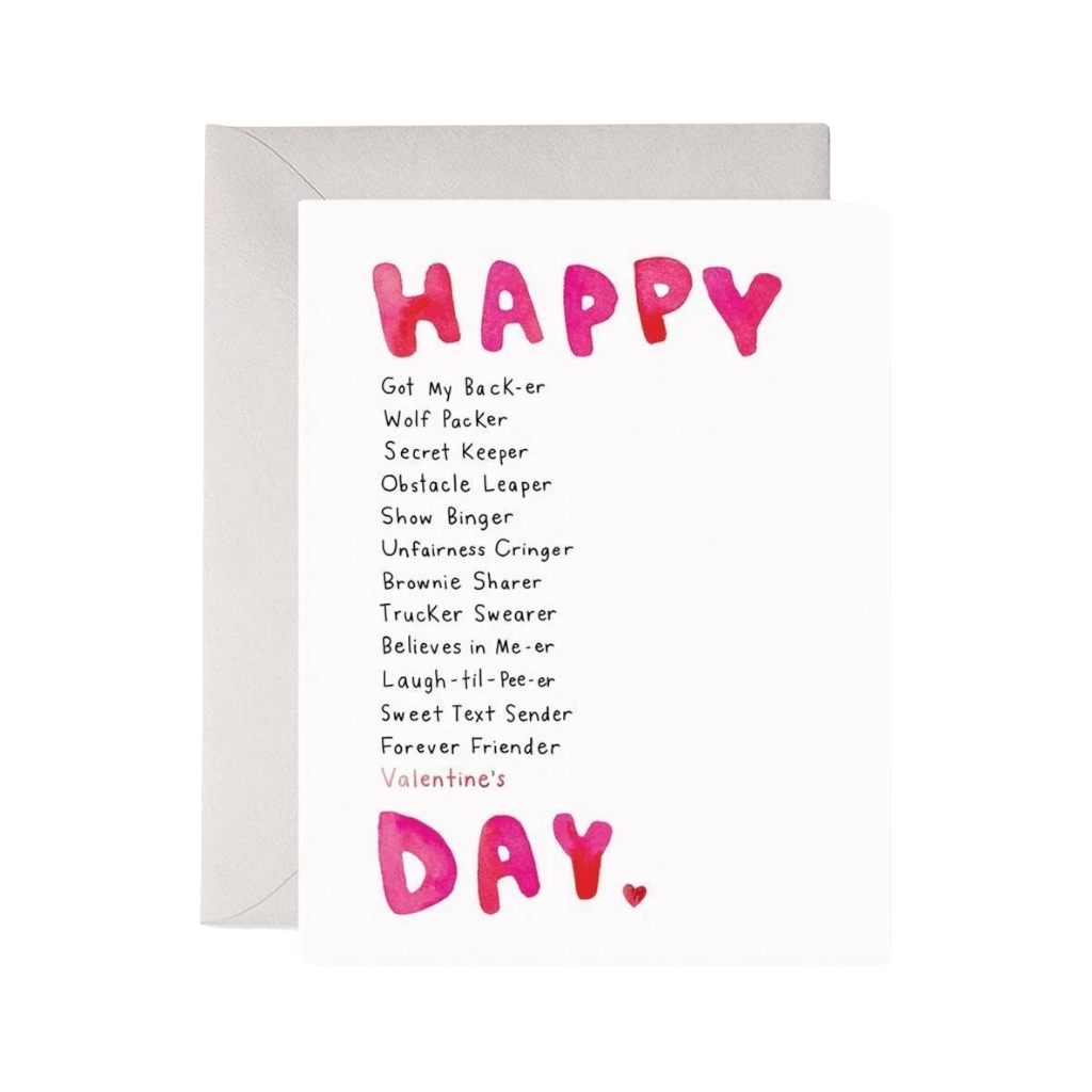 BFF Valentine Card