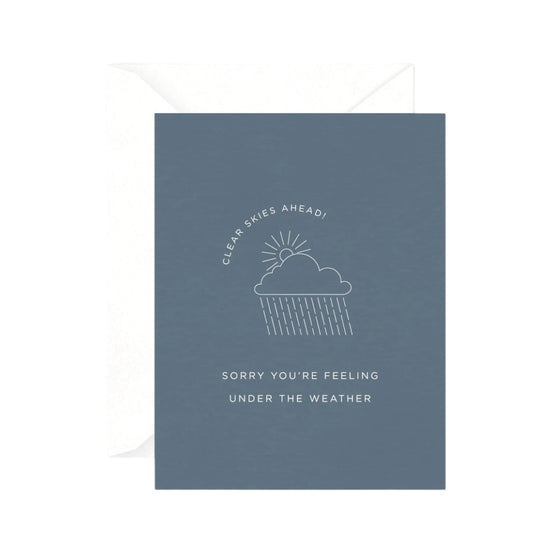 Load image into Gallery viewer, Clear Skies Ahead Card by Smitten On Paper 
