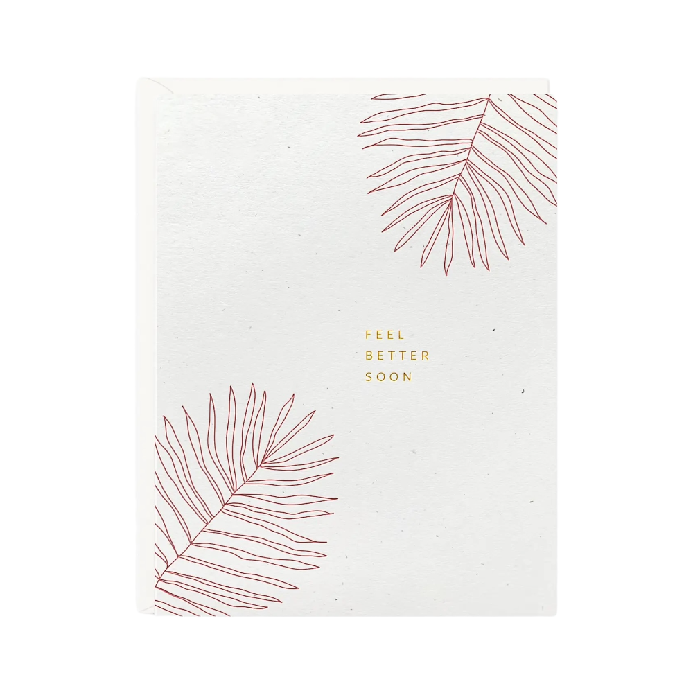 Feel Better Botanical Card by Ramona & Ruth