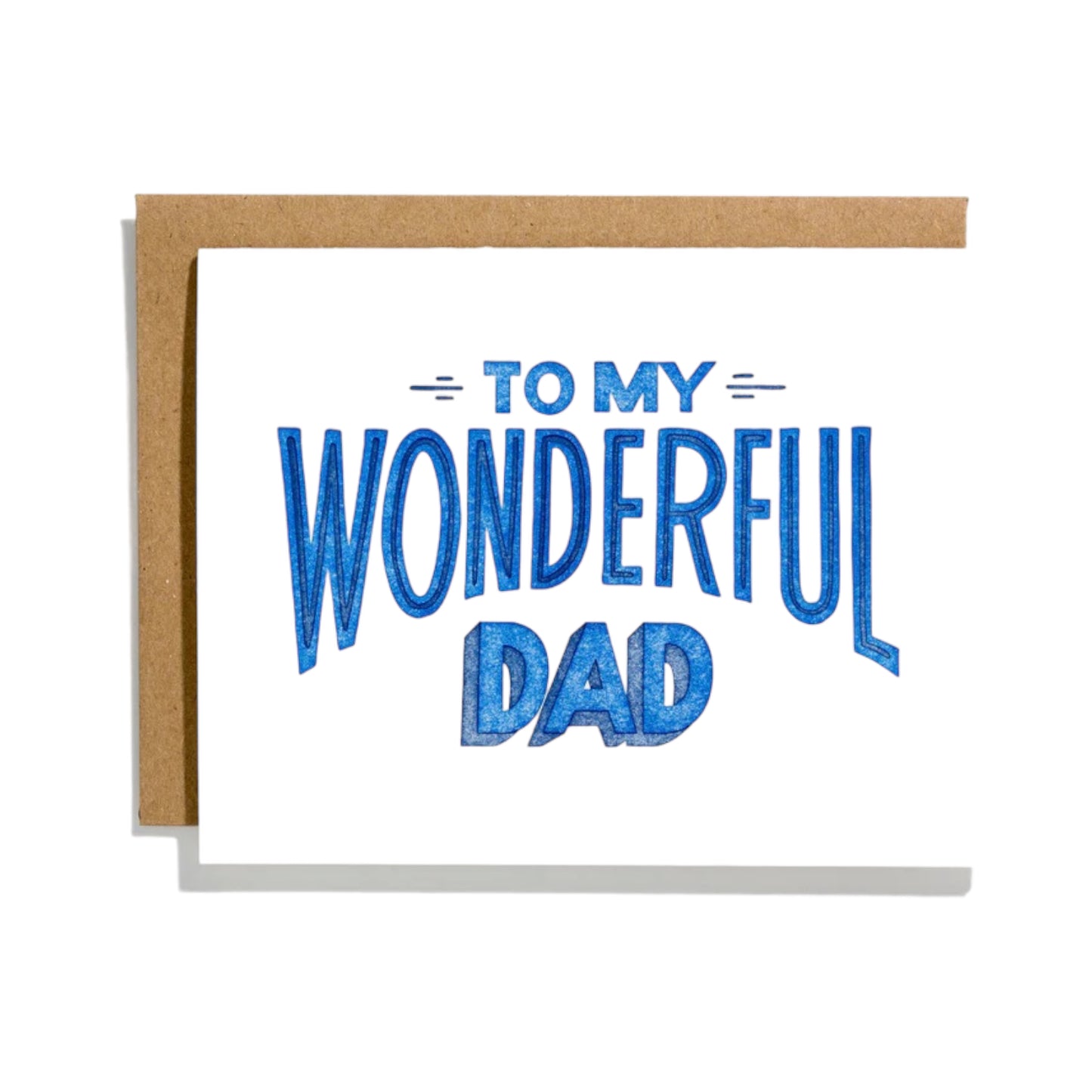 My Wonderful Dad Card by Shorthand Press