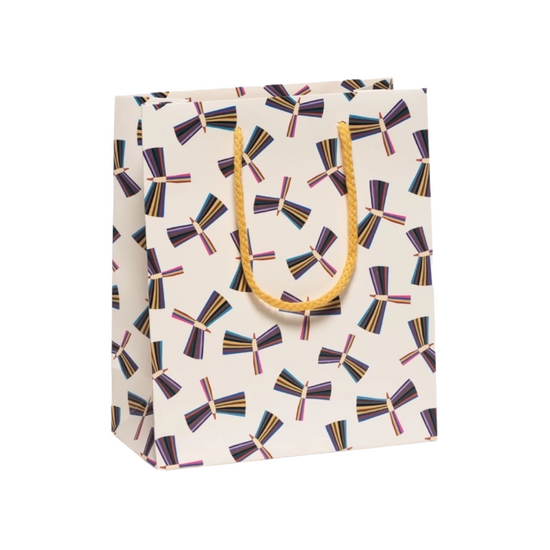 Medium Abstract Birds Gift Bag by Red Cap Cards