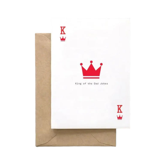 King Of Dad Jokes Card by Spaghetti & Meatballs