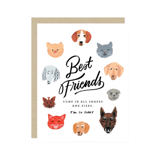 Load image into Gallery viewer, Best Friend Pet Sympathy Card by 2021 Co. 
