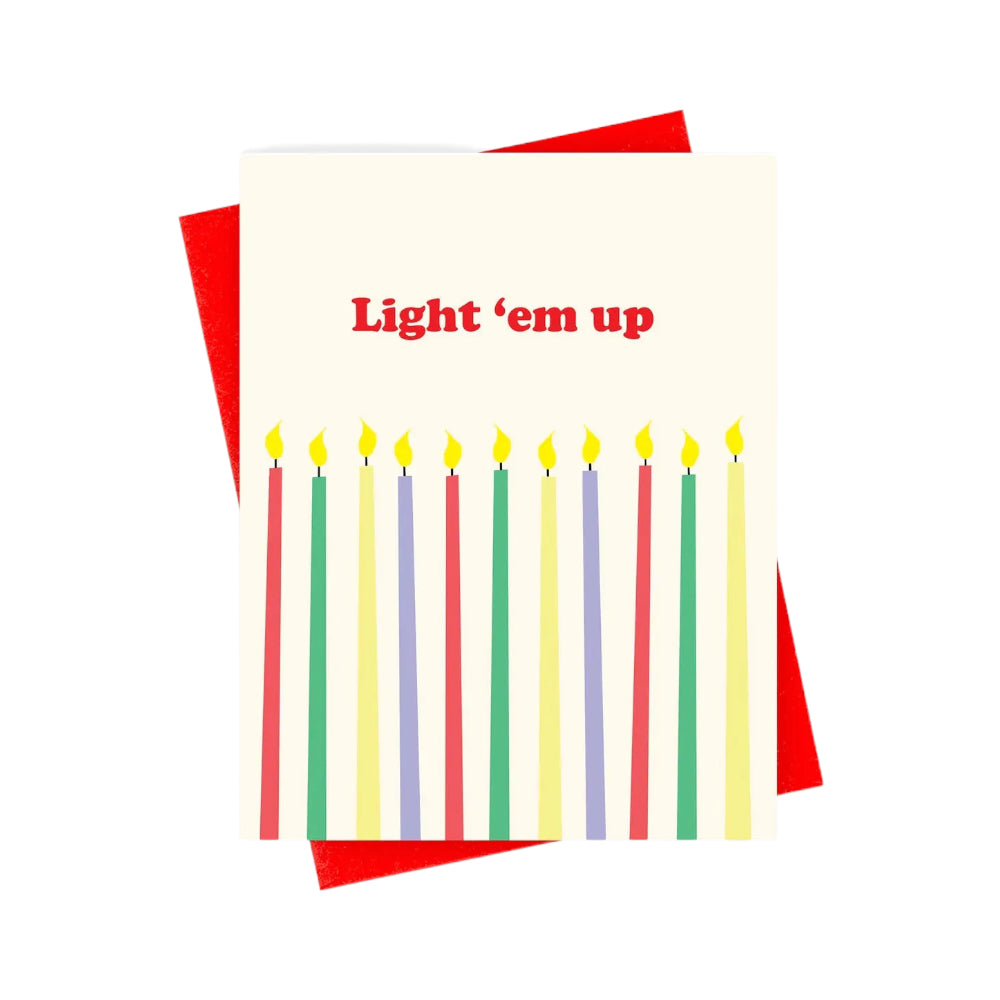 Light 'Em Up Card by xou