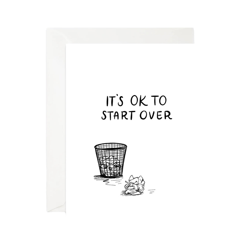 Start Over Card by Good JuJu Ink