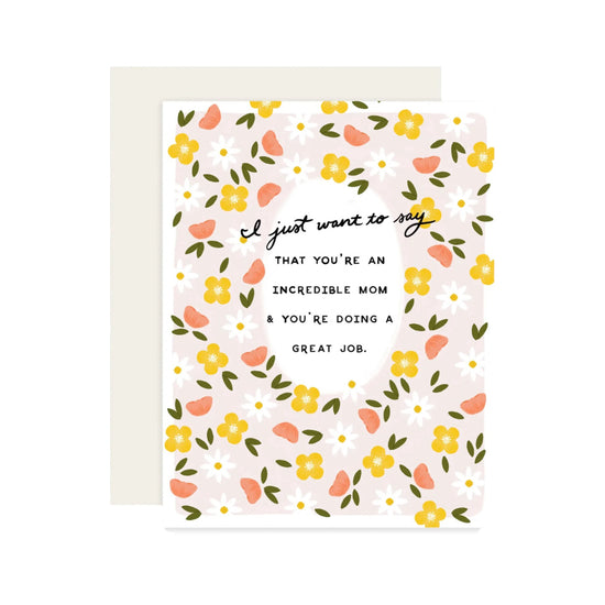 Incredible Mom Card by Slightly
