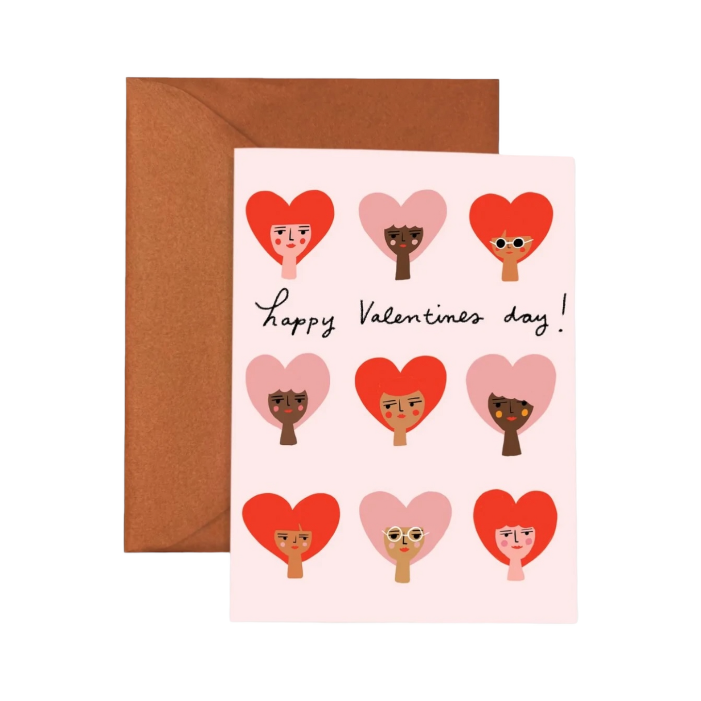 Heart Babes Valentine Card
