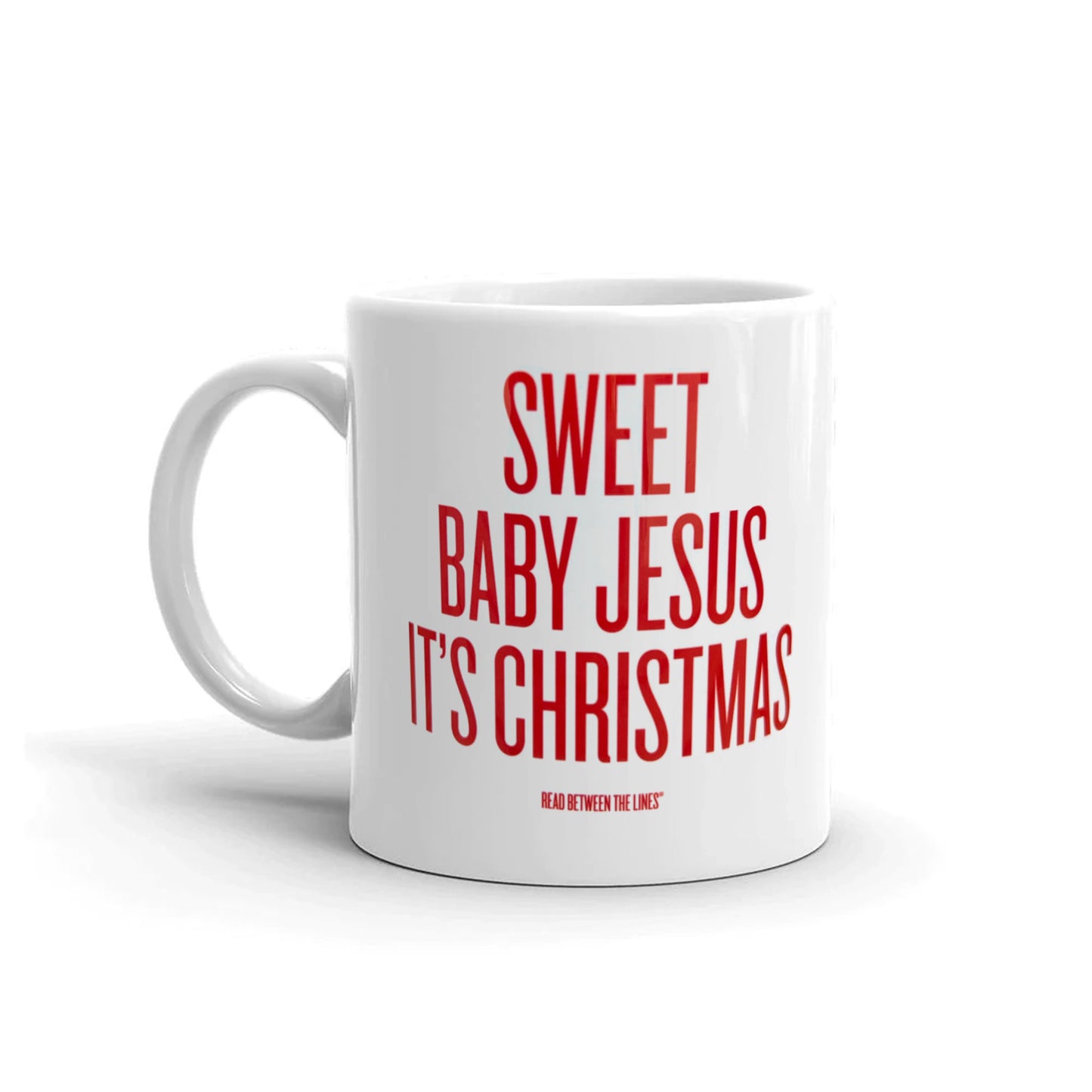 Sweet Baby Jesus Holiday Mug by RBTL®