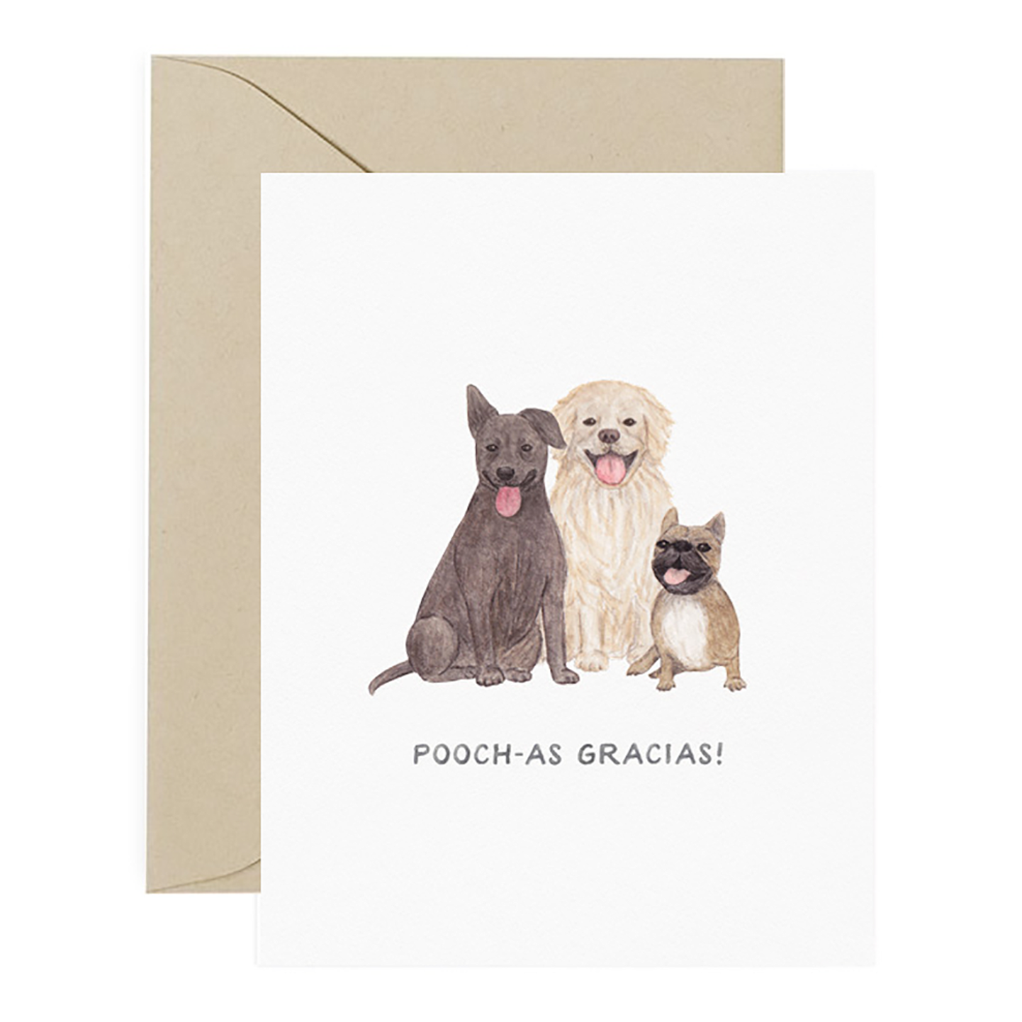 Pooch-as Gracias Thank You Card