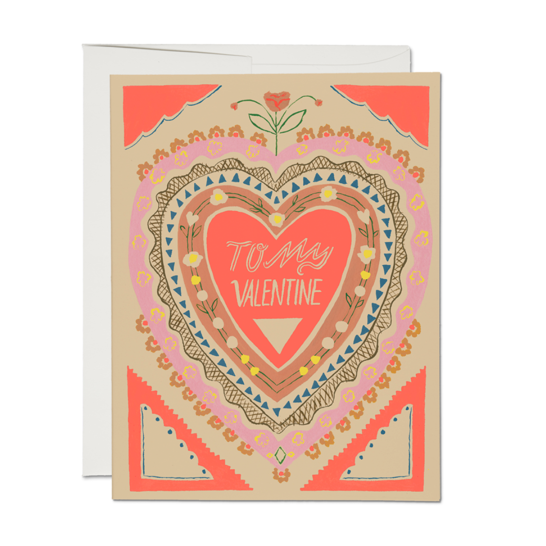 To My Valentine Card by Red Cap Cards