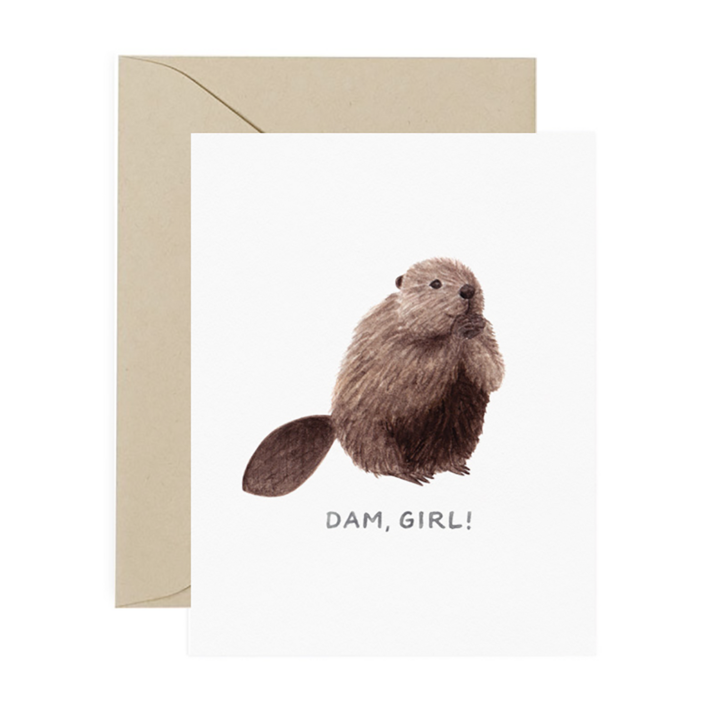 Dam Girl Card by Amy Zhang
