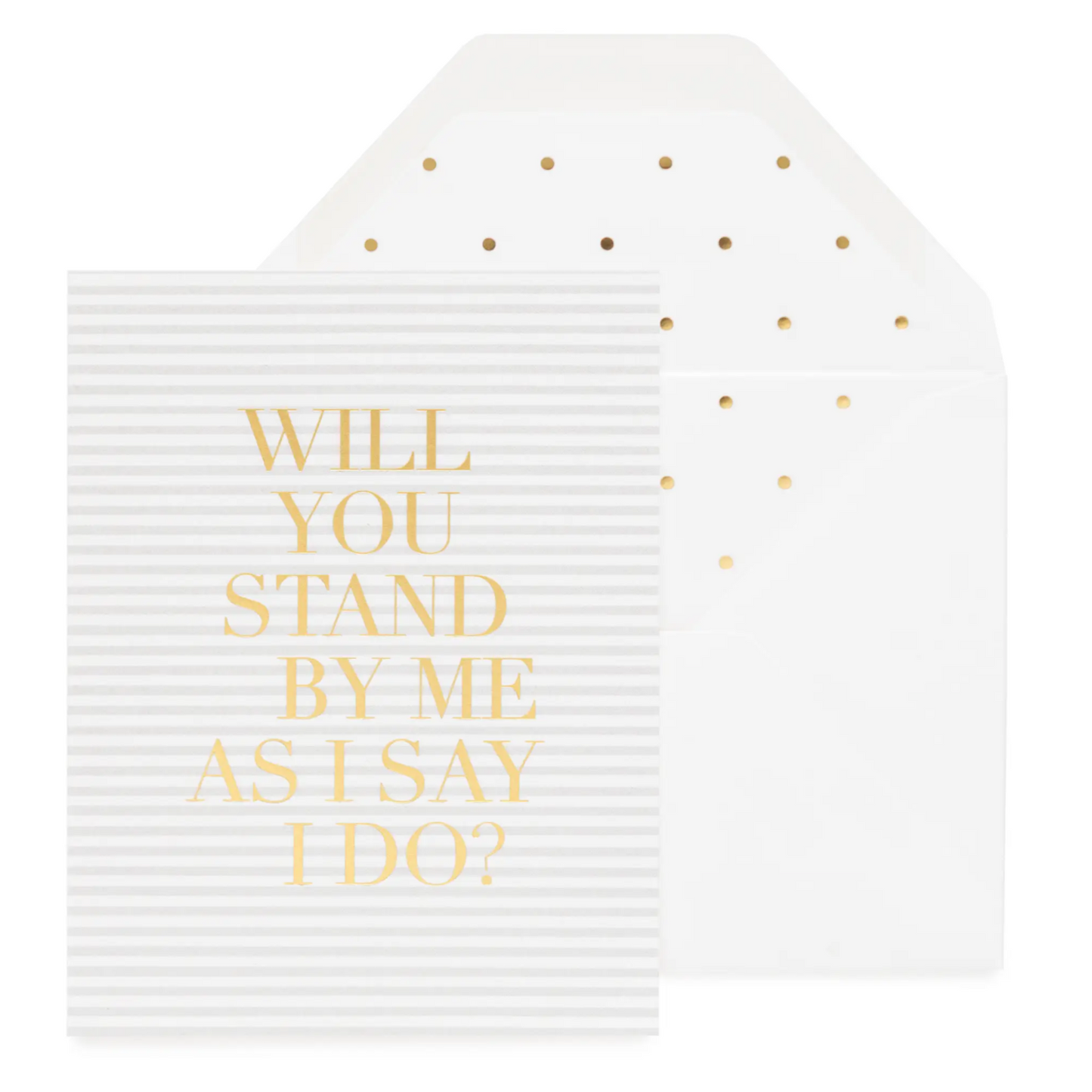 Will You Stand By Me Card by Sugar Paper 