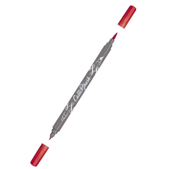 Red Dual Tip Pen by ONLINE