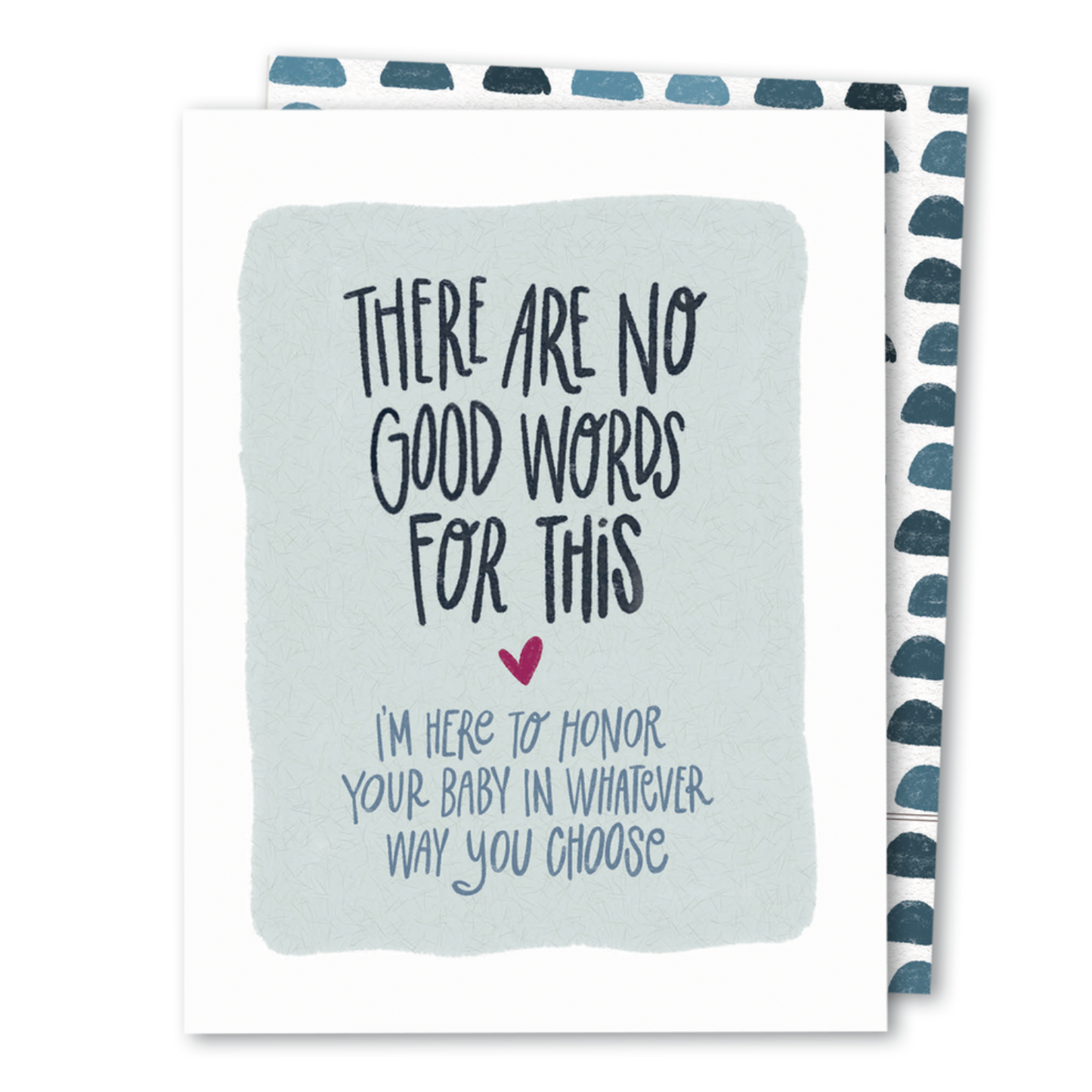 No Good Words Card by The Noble Paperie