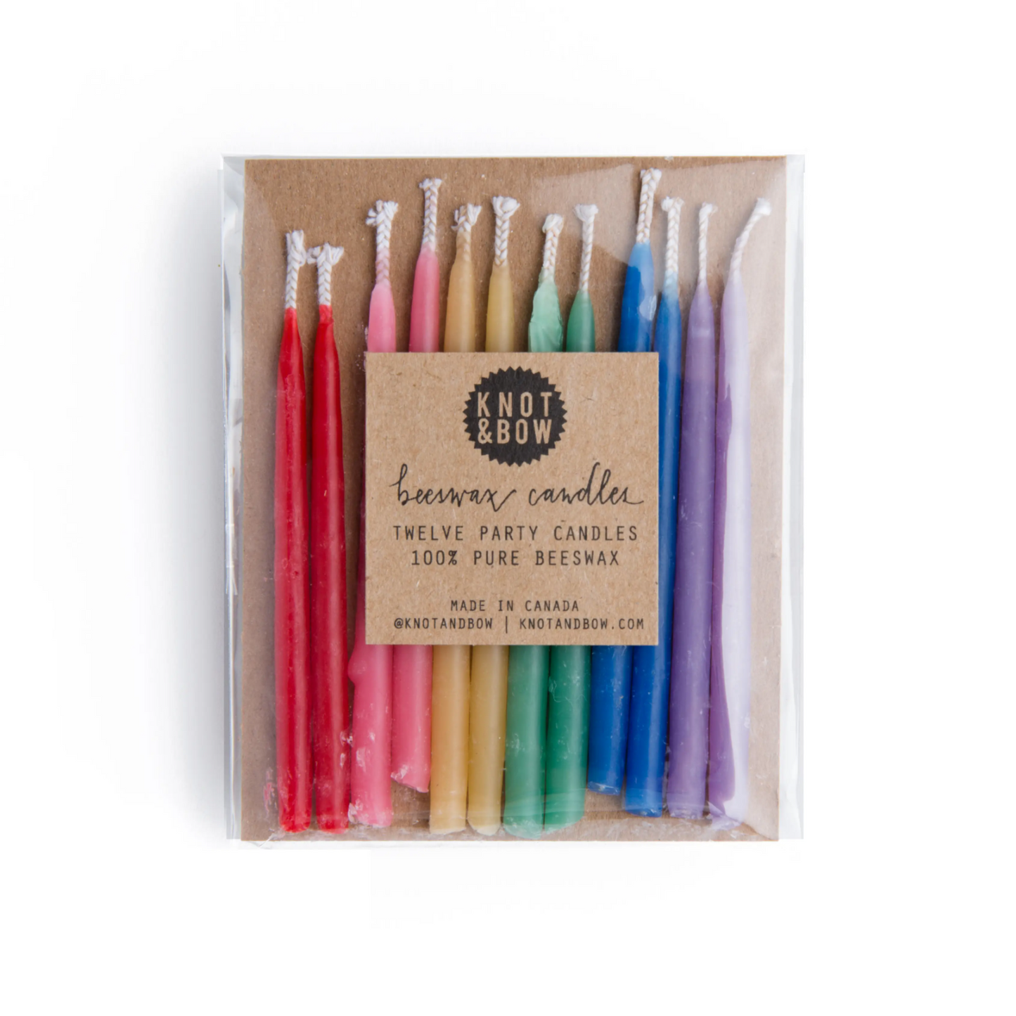 Load image into Gallery viewer, Beeswax Birthday Candle Pack by Knot &amp;amp; Bow
