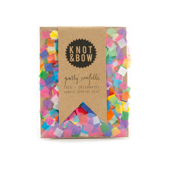 Tiny Rainbow Single Serving Size™ Confetti by Knot & Bow