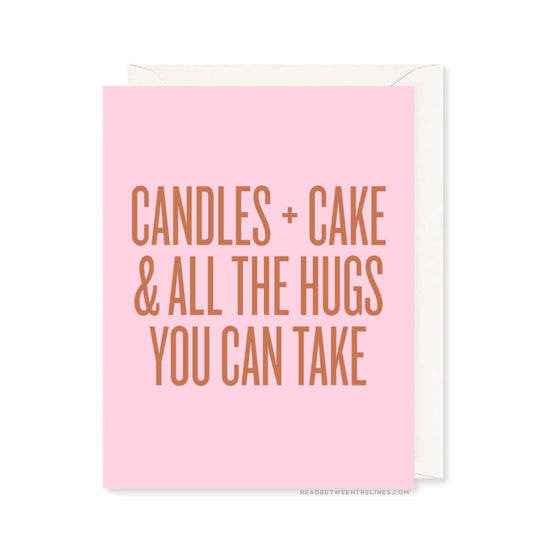 Candles + Cake Card by RBTL® A2CNWA / A2CNWA-BX