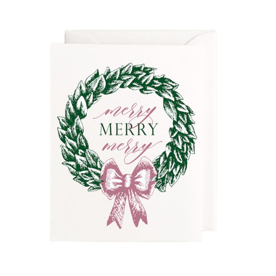 Merry Holiday Card by Rust Belt Love