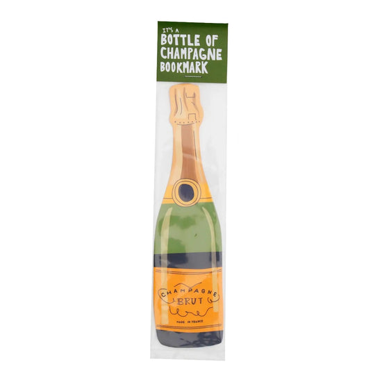 Champagne Bottle Bookmark by Humdrum Paper