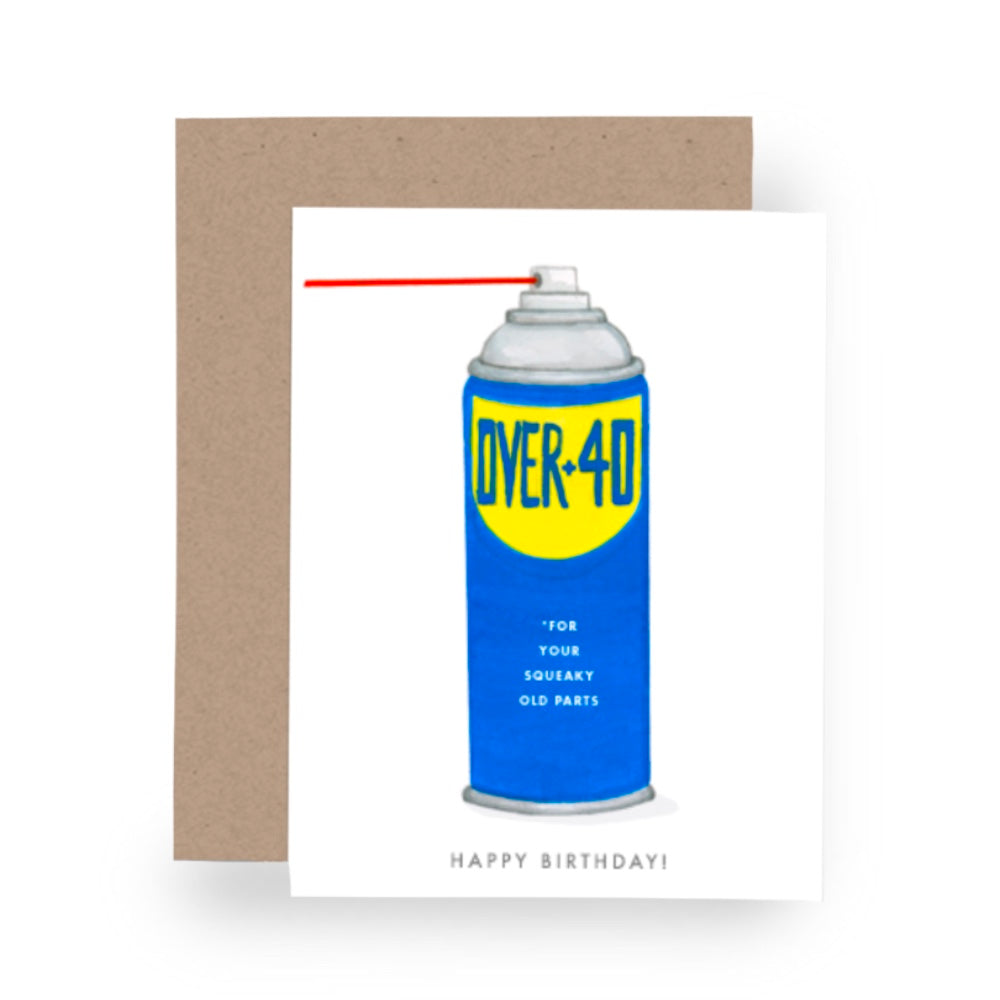 Over 40 Card by Dear Hancock