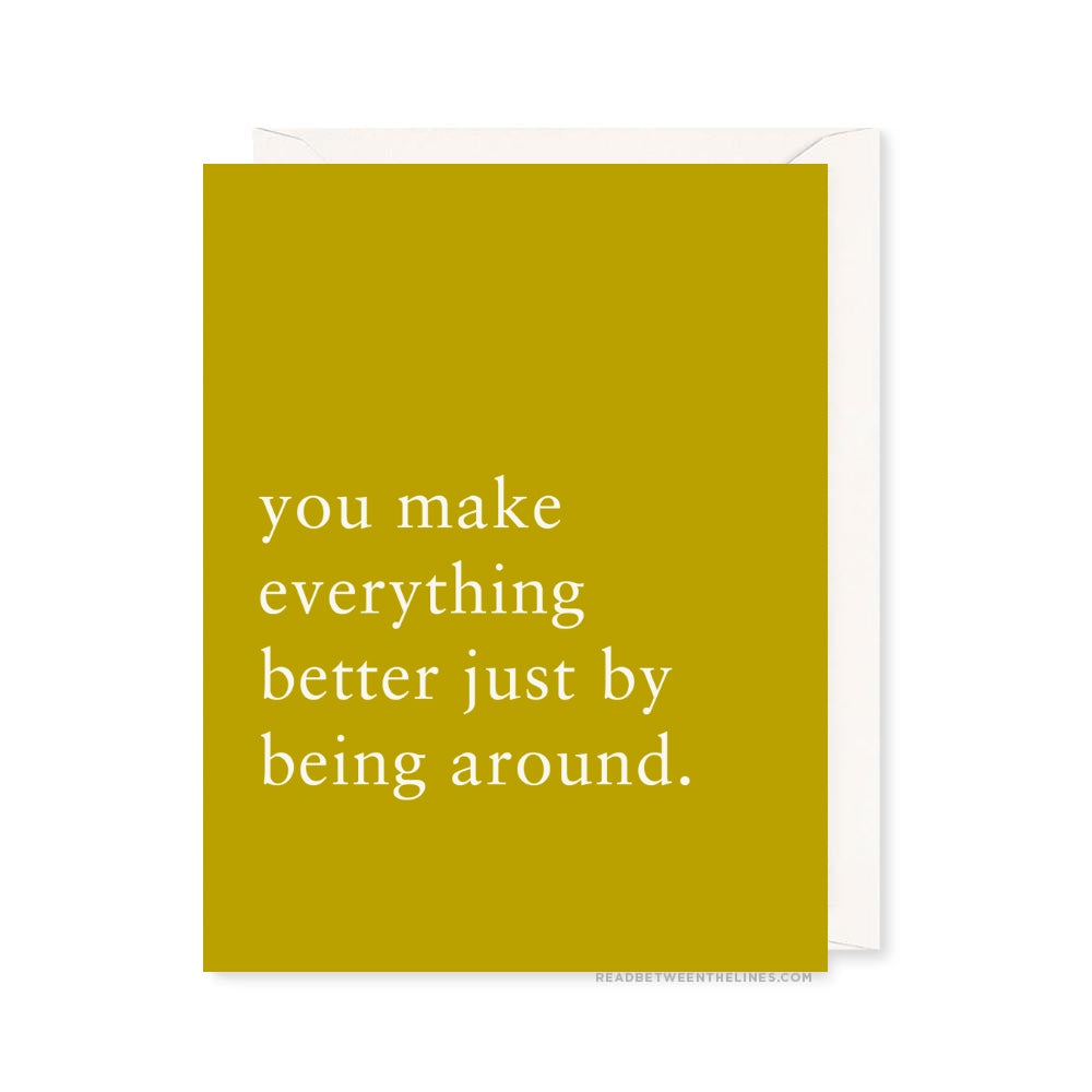 Being Around Card by RBTL® GC529 / GC529-BX