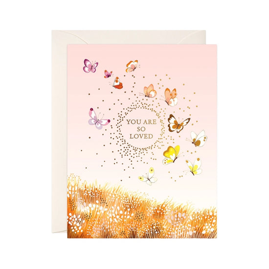 Butterfly So Loved Card by JooJoo Paper