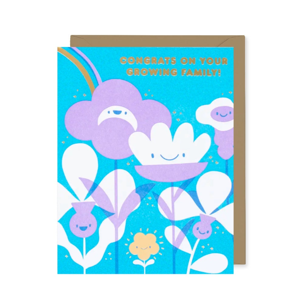 Flower Baby Card by Hello!Lucky 